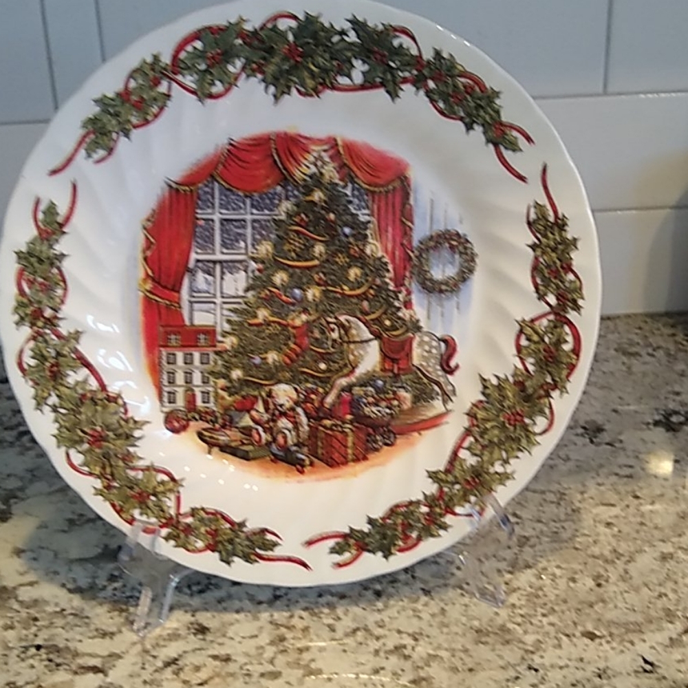 Decorative Christmas plate